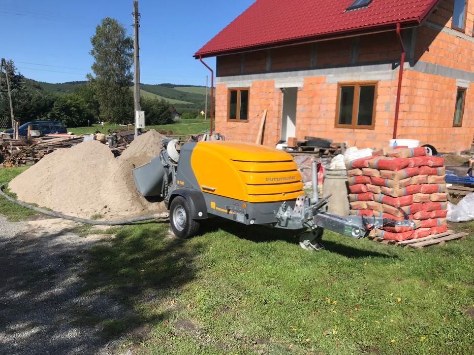 Wylewki posadzki tynki maszynowe Styrobeton Bystrzyca , Lądek , Polani