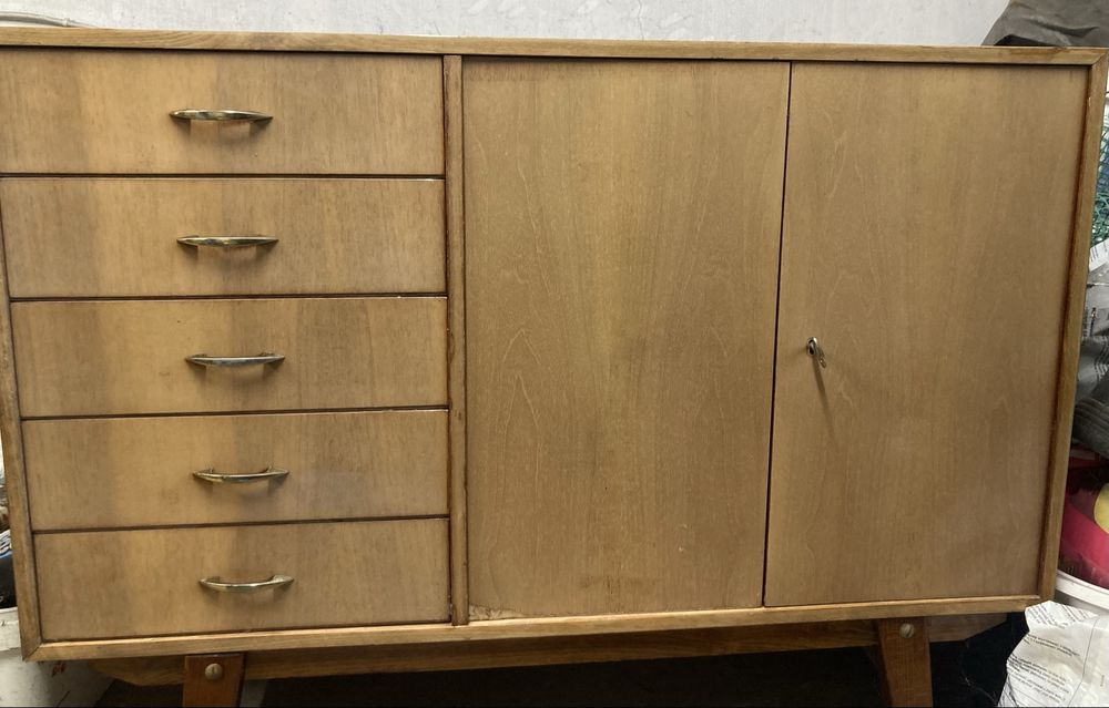 Komoda PRL vintage lata 50/60