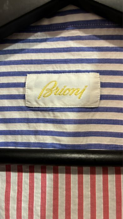 Сорочка рубашка  чоловіча бріоні 44-46 на 172-180 brioni