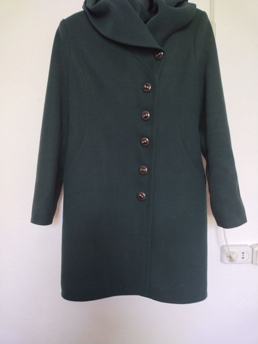 Зимове пальто з шерсті
