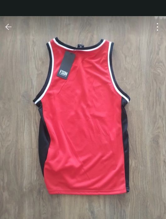 Męski tank top koszykarski marki FSBN
