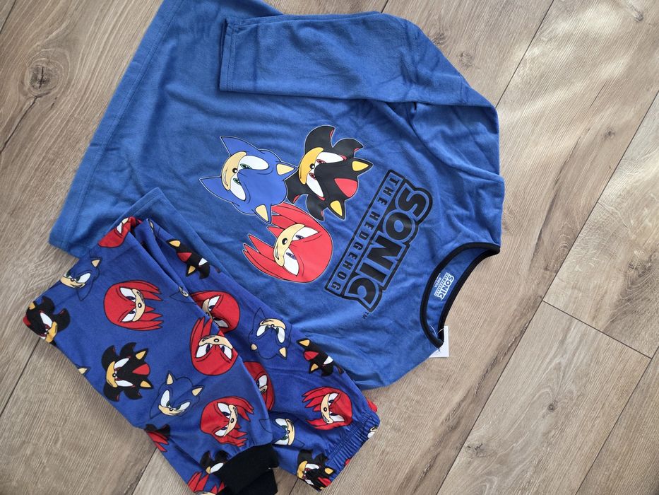 Piżama chłopięca  Piżama Sonic,piżama 140