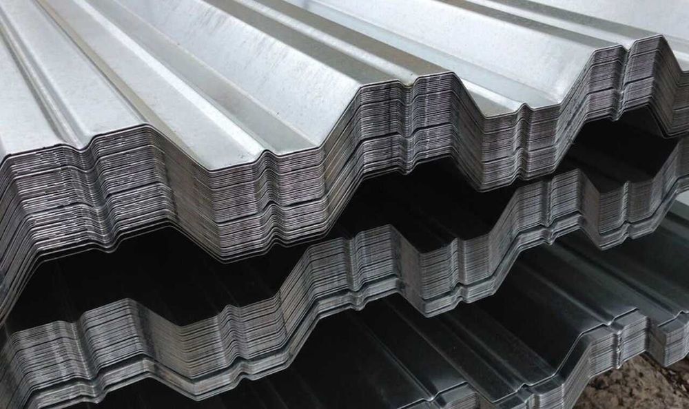 Профнастил заборный, кровельный от производителя. Проф лист 0.35-0.9мм