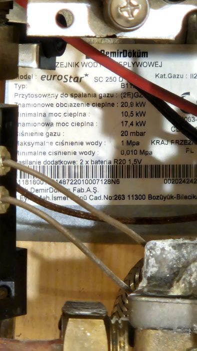 Euro star podgrzewacz wody