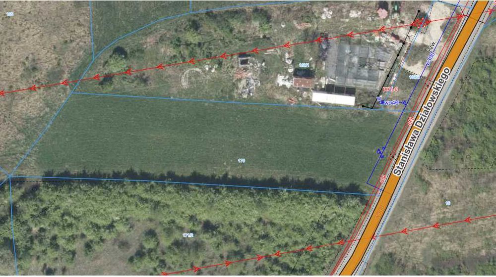Działka inwestycyjna 25 ar | MPZP mieszkaniowo-usługowa|Kraków Dębniki