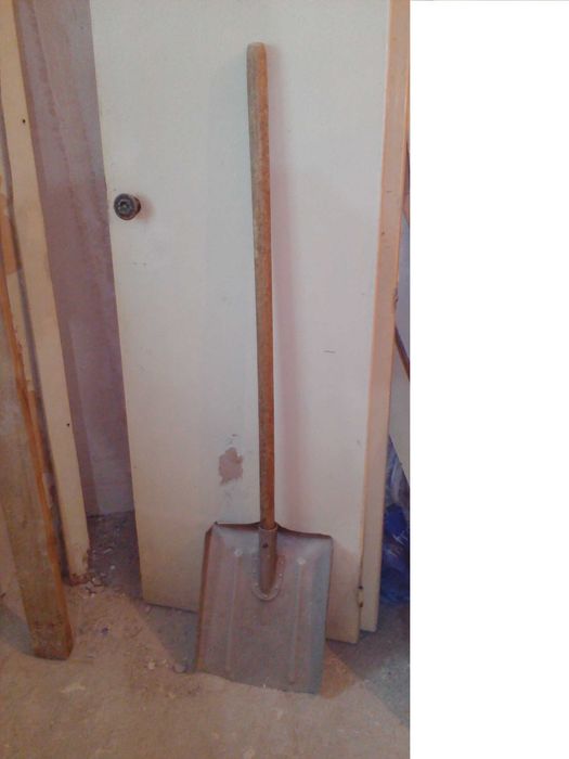 лопата совковая снегоуборочная алюминиевая ссср