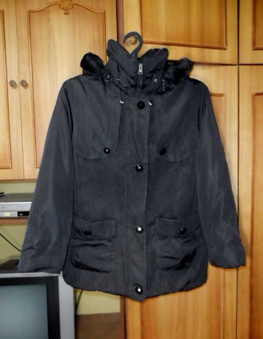 Очень теплая куртка Meeline Original размер L с капюшоном удлиненная
