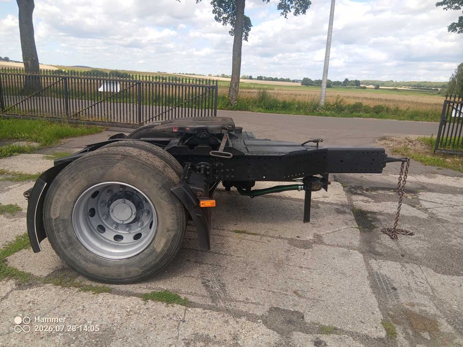 wózek DOLLY z hydrauliką do wywrotki