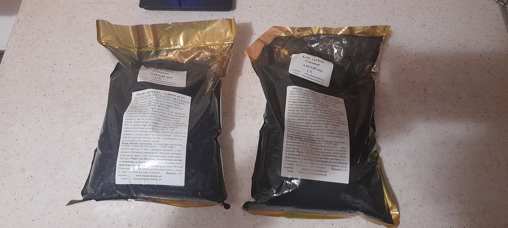 węgiel aktywny activ carbon coconut 0.35-0.85 mm 1.7l orzech kokosowy