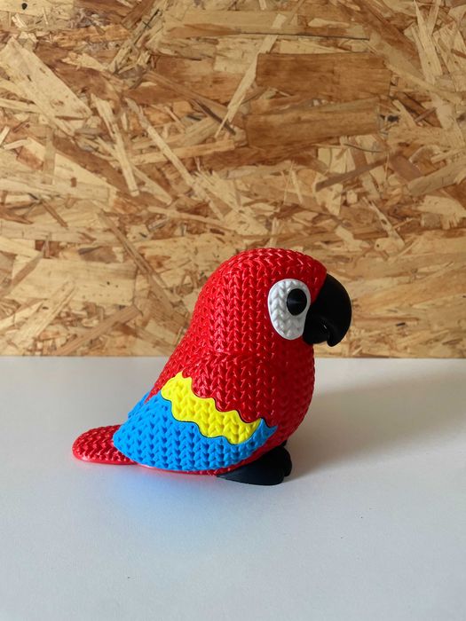 Arara Vermelha 3D