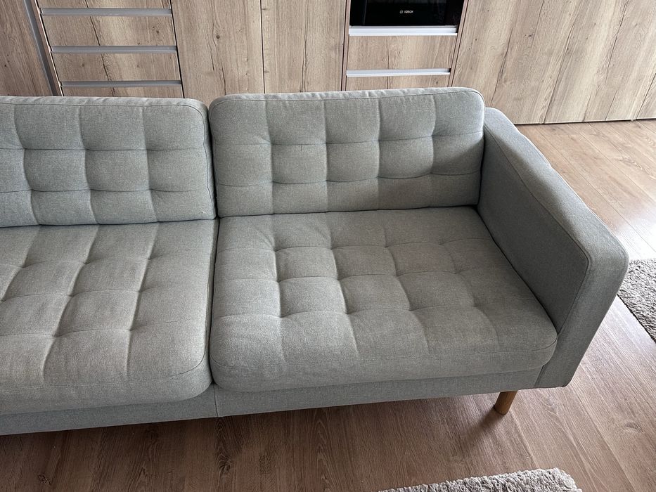 Sofá IKEA LANDSKRONA + Repousa Pés