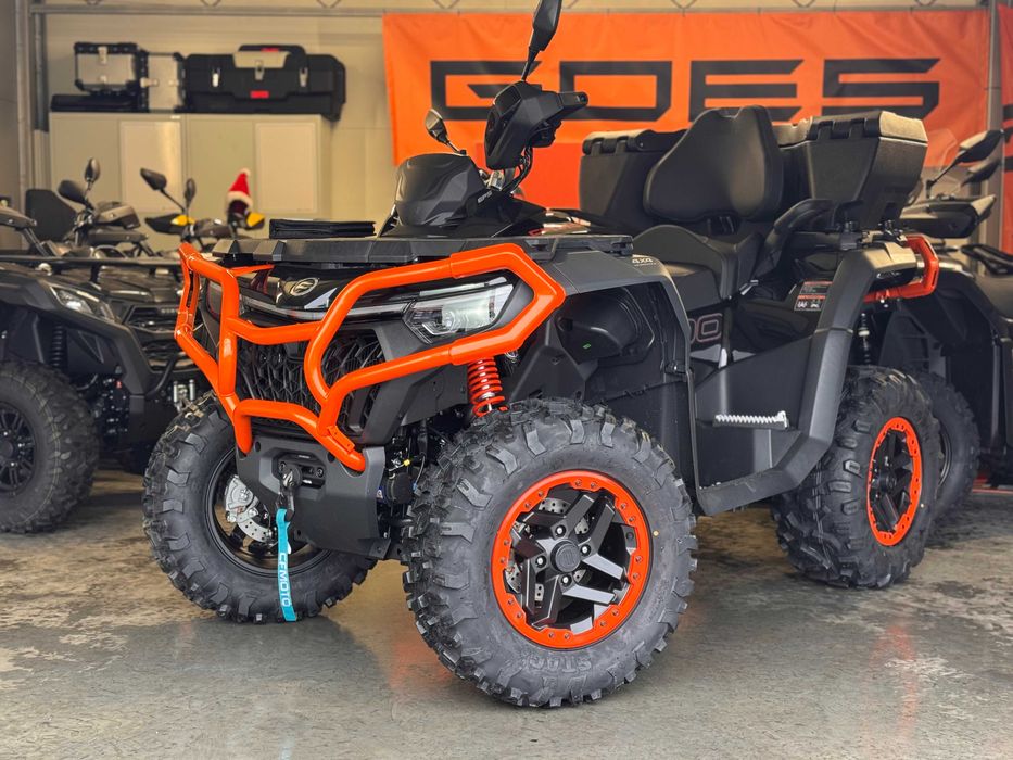 Quad CFMOTO CFORCE 1000 PREMIUM ABS, Bumpery, Grzane man. Car Play 4x4