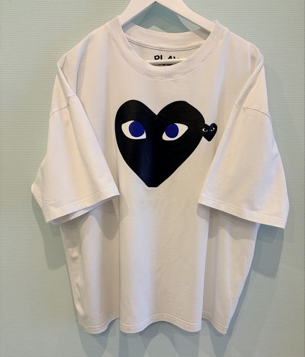 Футболка в стилі Comme des Garcons PLAY Black Heart, розмір L