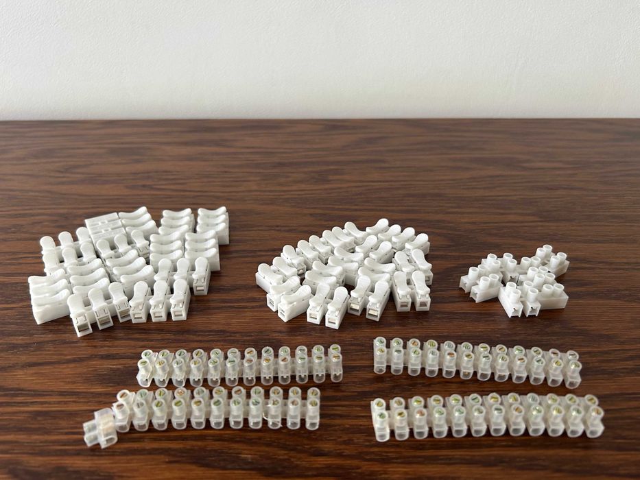 zaciski elektryczne kostki elektryczne listwy kablowe Szybkie Złącza