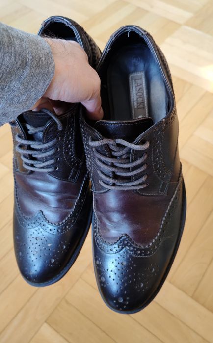 Buty Lasocki Oxford Derby brogsy 42