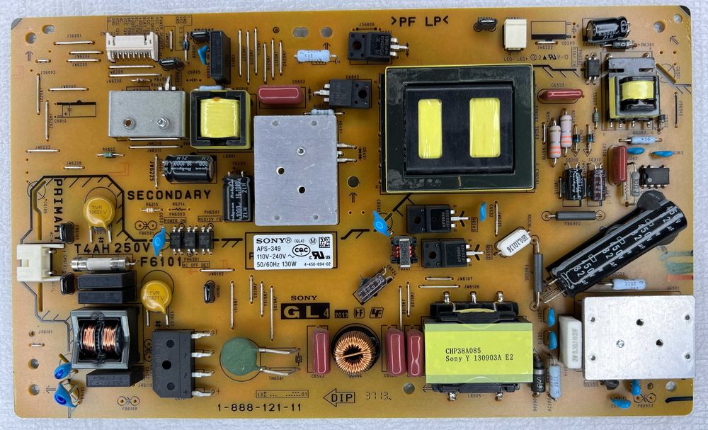 Запчасти для телевизоров Sony Плата Блок питания T-CON Пульт разборка
