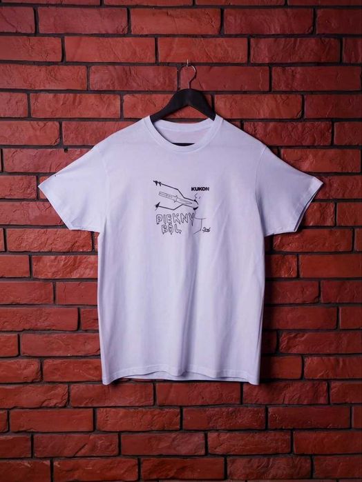 Koszulka - Kukon Piękny Ból T-shirt Rap Tee Koncertowa (Rozmiar L)