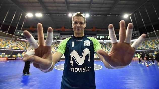 Rolo Tape Fita adesiva desportiva - Guarda-redes de Futsal / Andebol