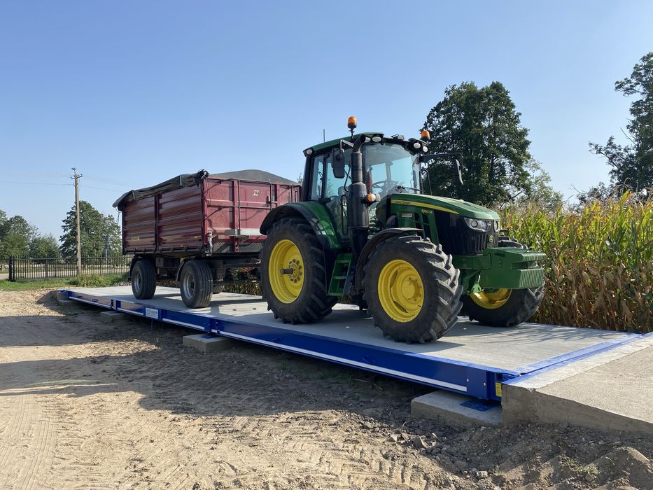 Waga samochodowa 18m 60t betonowa