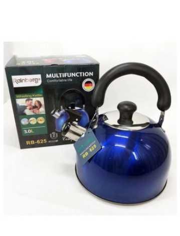 Акція! Чайник зі свистком 3 та 1,5 літра на плиту Металевий з свистком