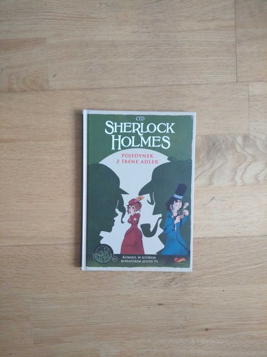 Sherlock Holmes pojedynek z Irene Adler CED komiks paragrafowy