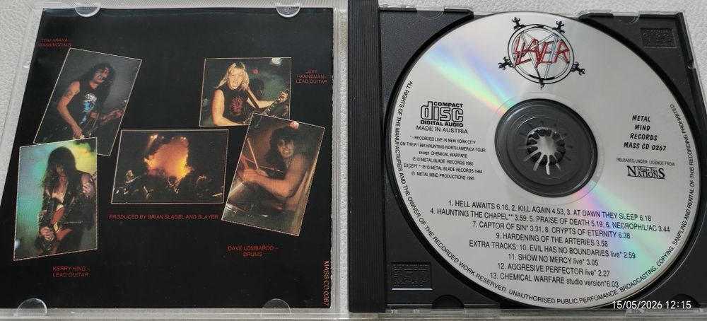 SLAYER - Hell Awaits 1985/1995