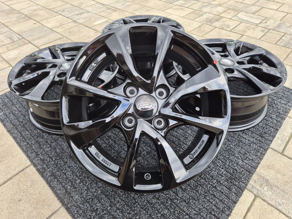 Ford Fiesta 15" Alufelgi nowe 4x108 Fiesta Fusion Felgi Czarne