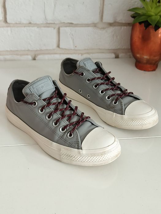 Trampki skórzane szare Converse All Star r. 39