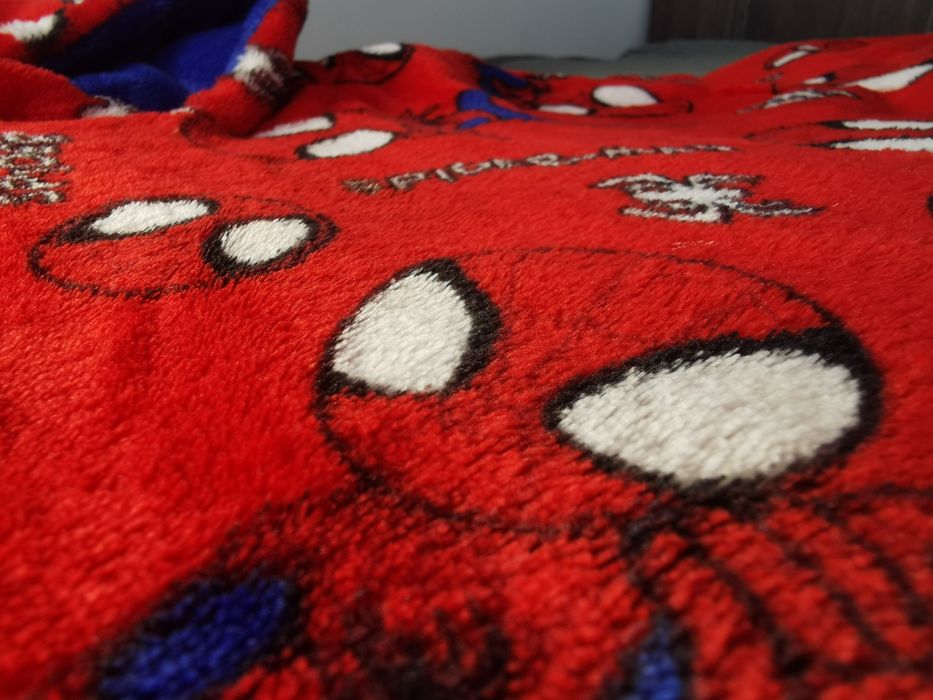 JAK NOWY! Szlafrok Spidey Spiderman 98/104
