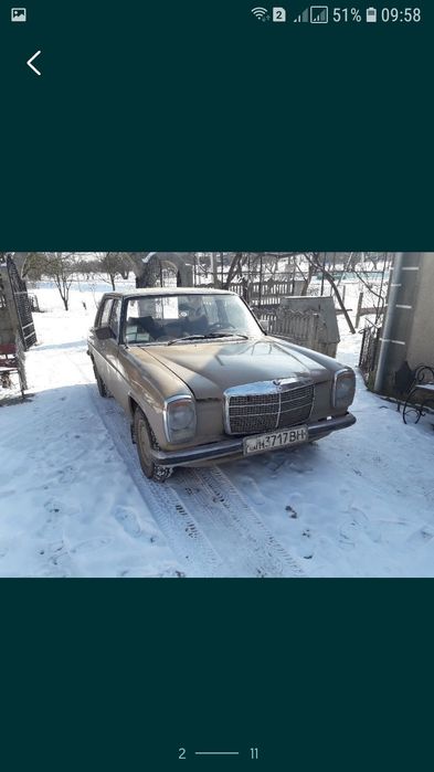 мерседес ретро 115