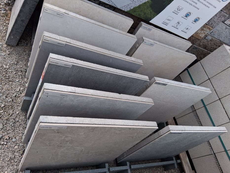 Płyty ceramiczne na podjazdy 4 cm Płyty betonowoceramiczne gres gresy