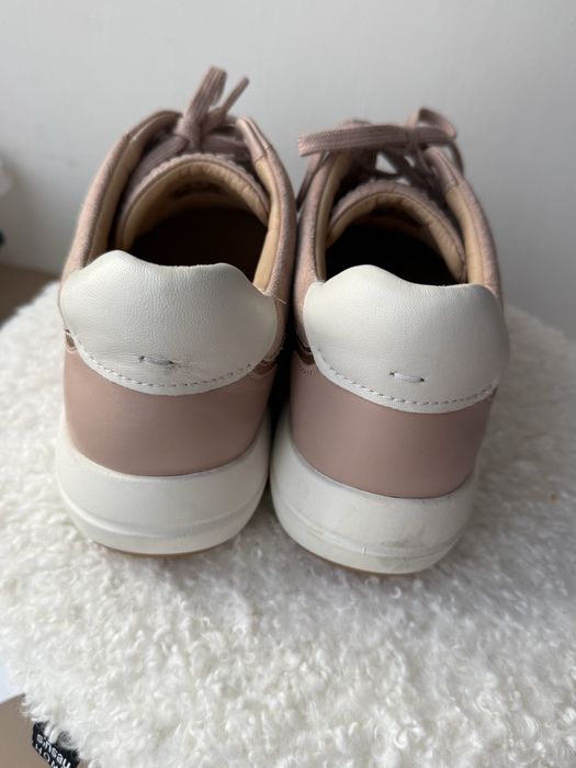 Кросівки кеди шкіряні Clarks жіночі