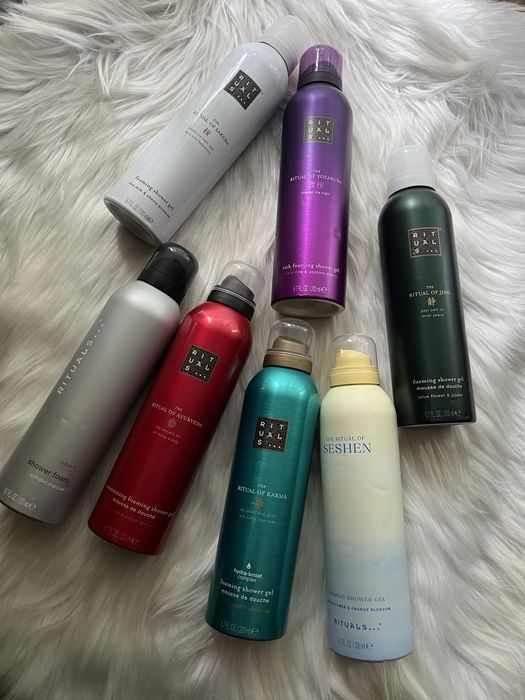 Пінка гель для душу рітуалс rituals пенка оригінал