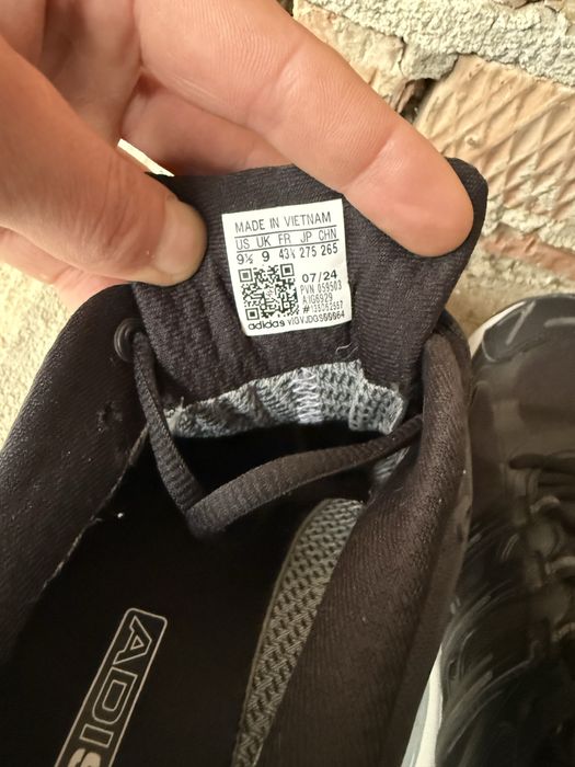 Кросівки чоловічі Adidas Adistar Cushion Shoes Black IG6929 43р 28см У