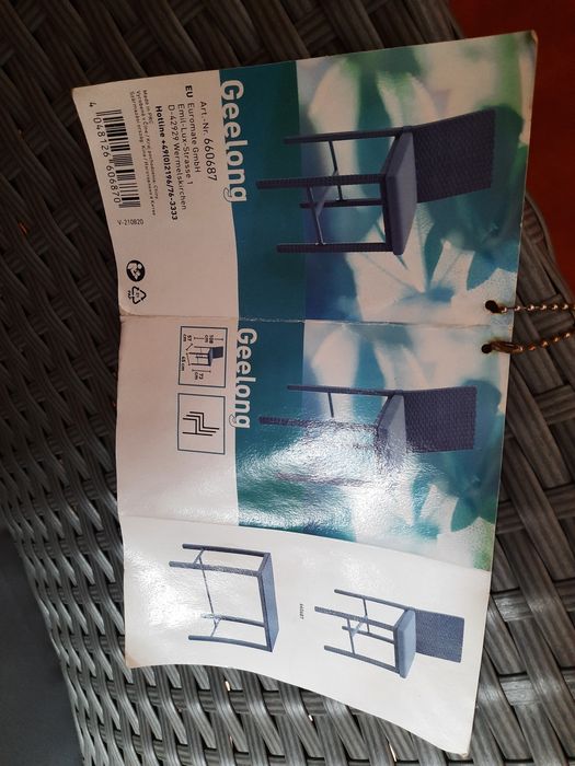 Krzesła Nowe,Ogrodowe,tarasowe balkonowe