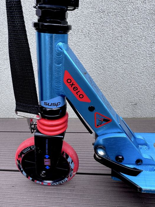 Hulajnoga Oxelo Mid 5 z amortyzatorem i hamulcem ręcznym dla dzieci