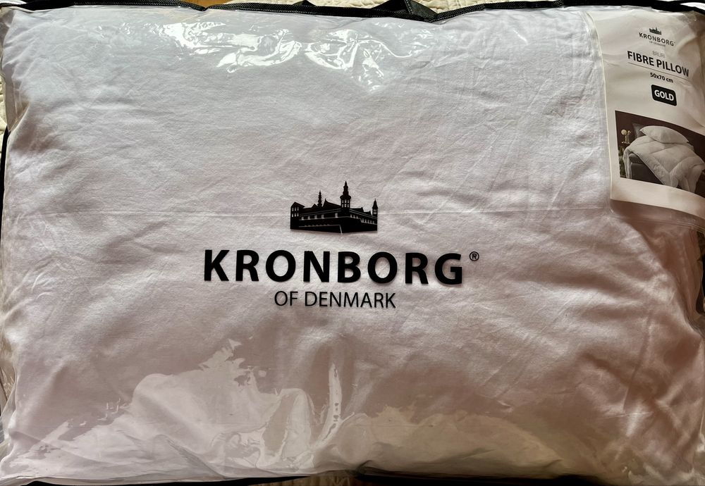 Подушка jysk + наволочка  BRURI 50x70см KRONBORG