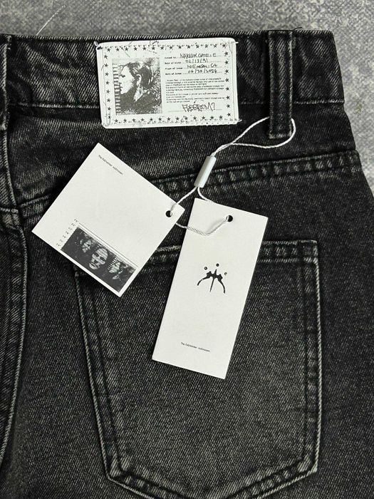 Джинси чорні faded baggy archive черные джинсы distressed black S M L