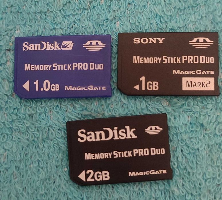 Cartões de memória Sony