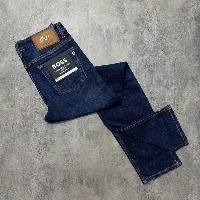 Сині чоловічі джинси HUGO BOSS