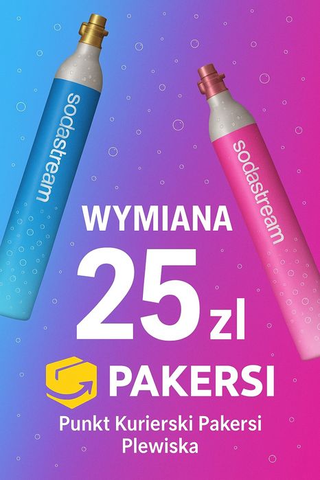 Butla CO2 sodastream wymiana/sprzedaż