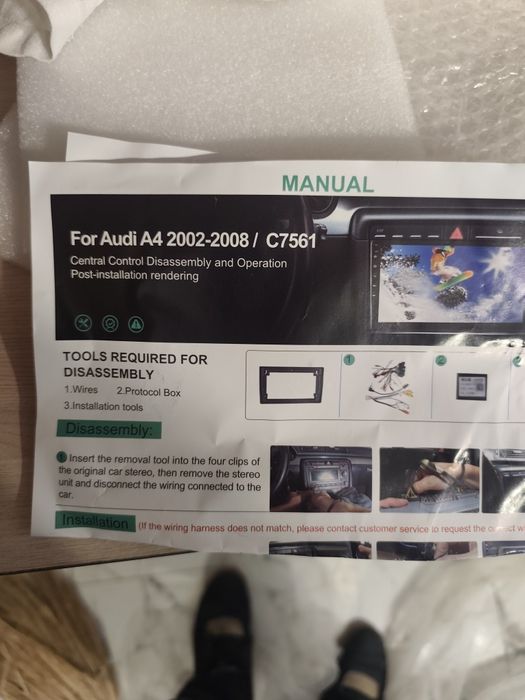 Магнітола Audi A3+А4 CarPlay Autoradio Android  4GB + 64GB Android Aut