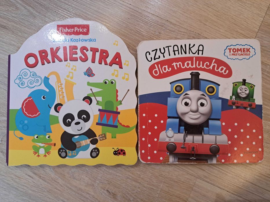 Sorter, wkładanka Fisher Price, książka Tomek, zwierzęta Fisher Price