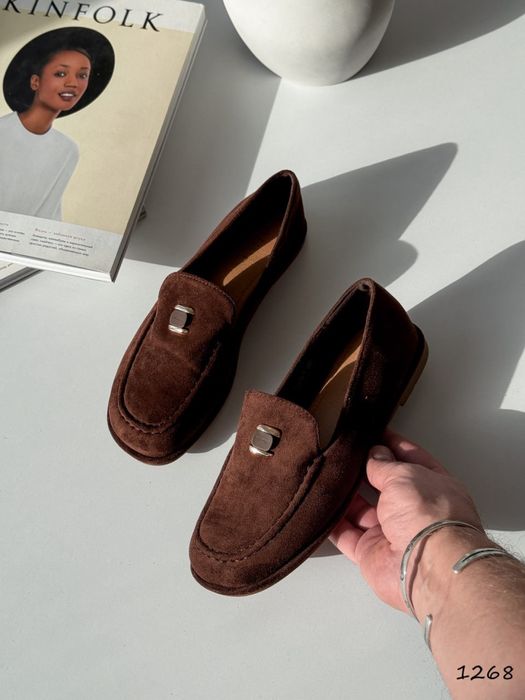 Лофери жіночі шоколад