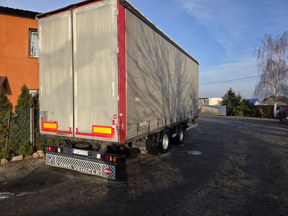 Przyczepa WIELTON  tandem zabudowa WECO