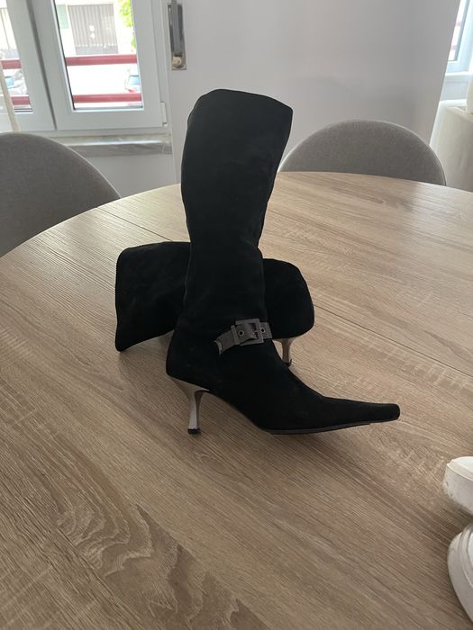 Botas pretas camurça Aldo