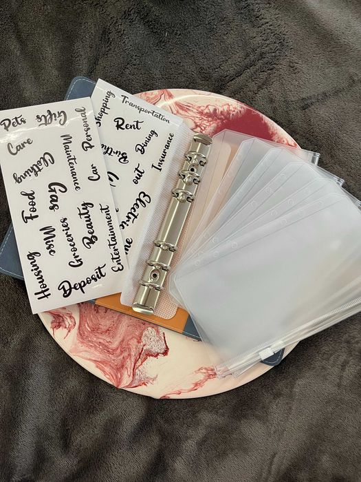 Блокнот для заощаджень, органайзер для грошей, для готівки, для валюти