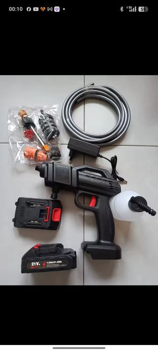 Pistola pressão Bateria