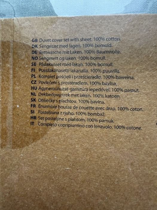 Комплект постільної білизни Ellen 180*200 . 100%cotton