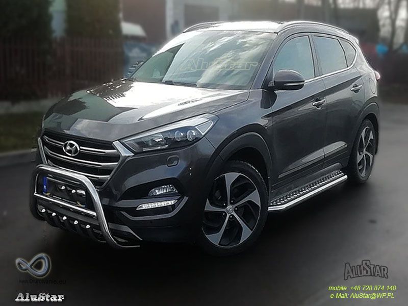 Hiundai Tucson IX35 Santa-Fe Orurowanie Podesty